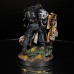 Black Templars Chaplain in terminator armour new release with shield