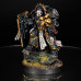 Black Templars Chaplain in terminator armour new release with shield