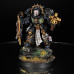 Black Templars Chaplain in terminator armour new release with shield