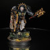 Black Templars Chaplain in terminator armour new release with shield