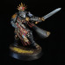 painted Black templars primaris captain with power sword