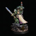 Dark Angels Primaris Lieutenant Zakariah NMM painting style