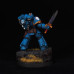 Ulthramarines lieutenant with powersword