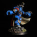Ulthramarines Primaris captain in gravis armour with power fist